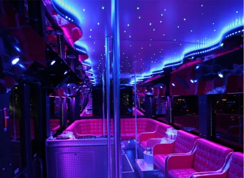 disco bus malaga. party bus