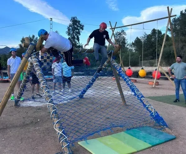 Survivor Challenge Malaga hen and stag party pack – extreme adventure activity with teamwork and fun