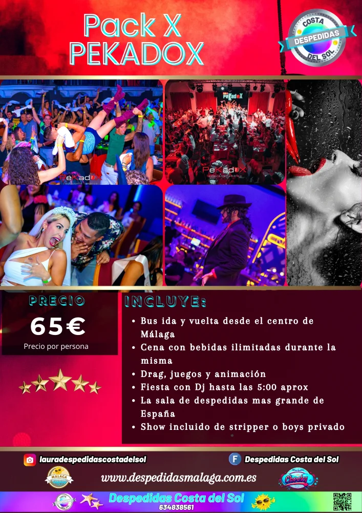 pack con stripper en malaga