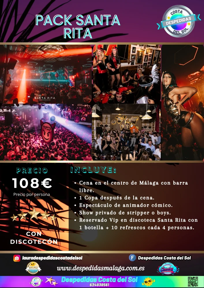 despedidas en santa rita malaga